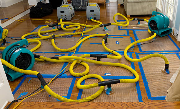 Professional Emergency Water Removal technician working in Bristow, OK